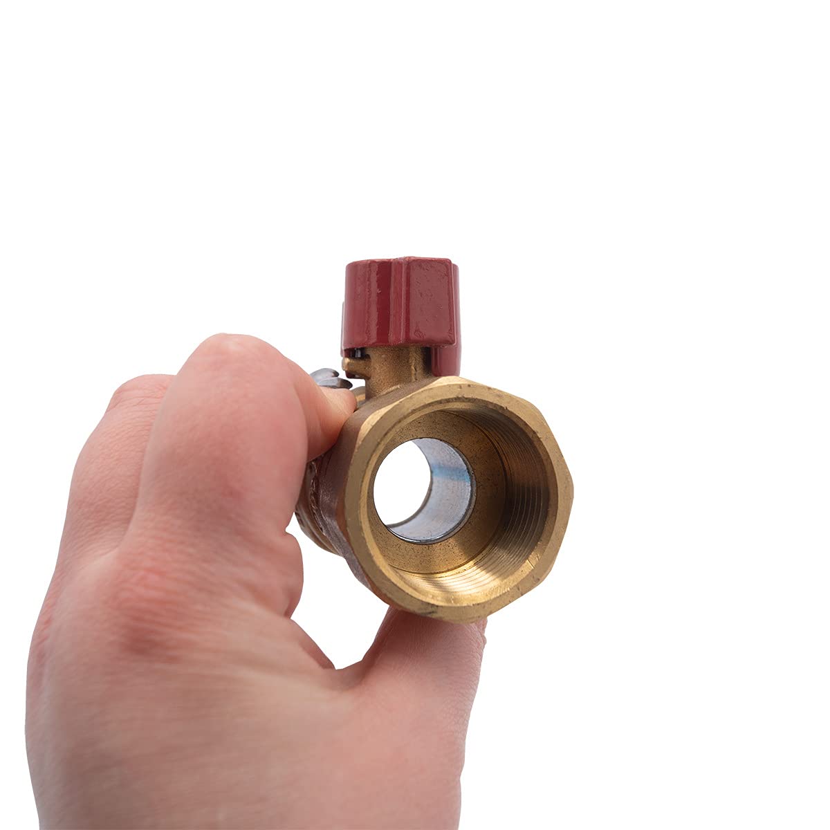 Supplying Demand 01-2816 Straight Gas Shut-Off Valve 1 Inch FIP x 1 Inch FIP - Image 4