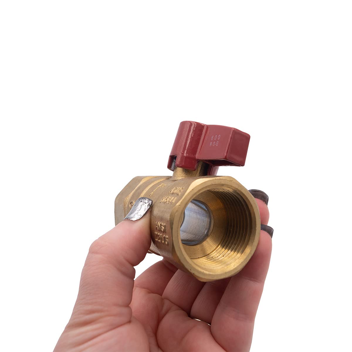 Supplying Demand 01-2816 Straight Gas Shut-Off Valve 1 Inch FIP x 1 Inch FIP - Image 5