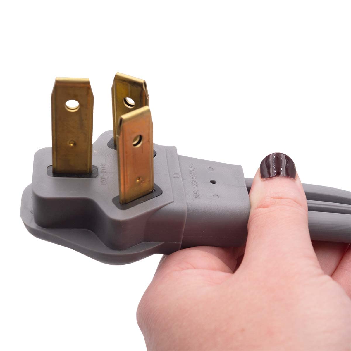 Supplying Demand 10 Foot Range Electrical Power Cord 3 Prong Wire 50 Amp 250 Volt - Image 4