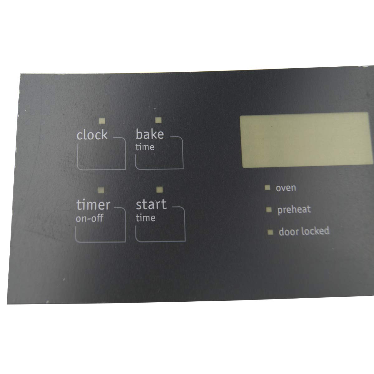 Supplying Demand 316419141 316352004 Range Black 10 Button Clock Overlay Replacement - Image 4