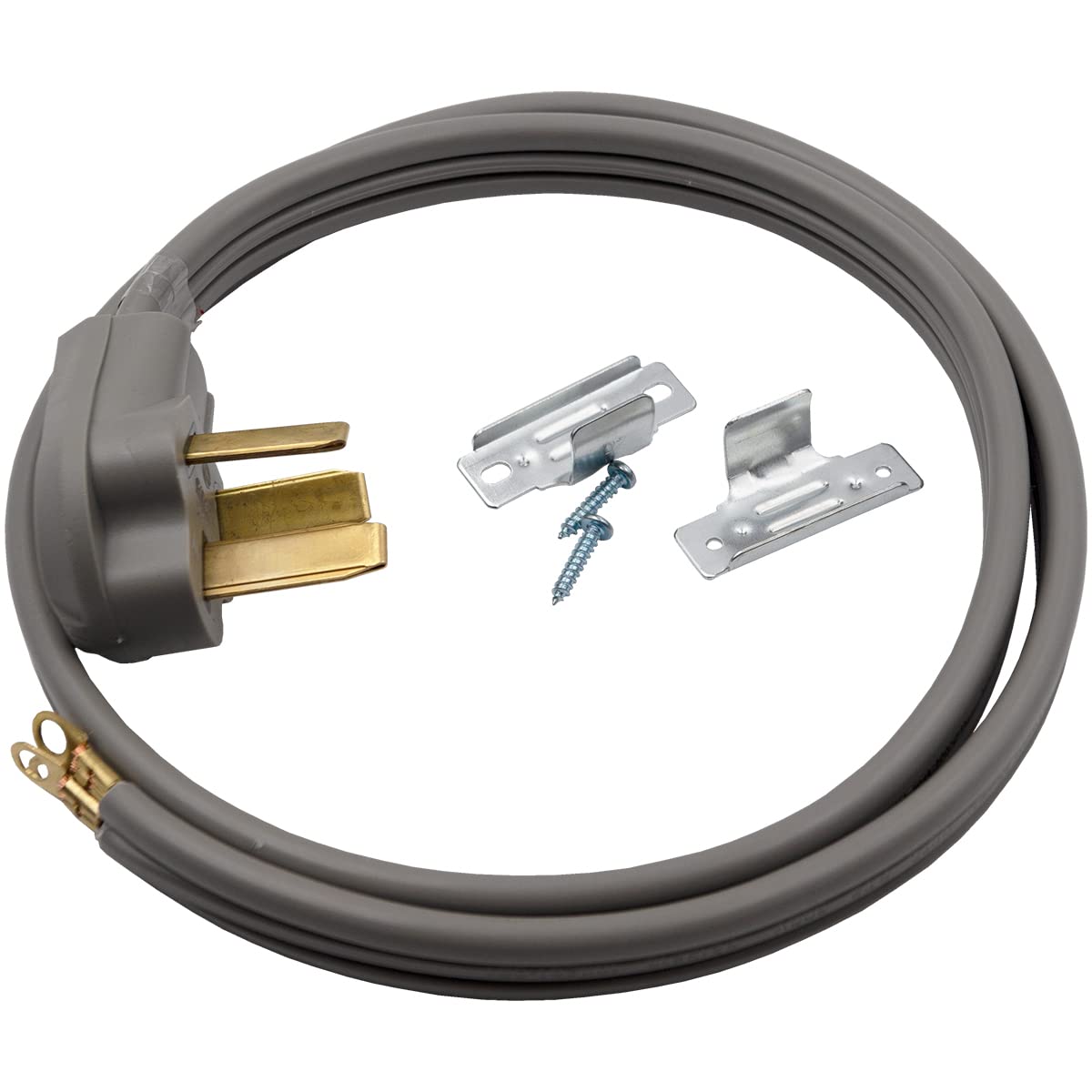 Supplying Demand 4 Foot Range Electrical Power Cord 3 Prong Wire 40 Amp 250 Volt - Image 4