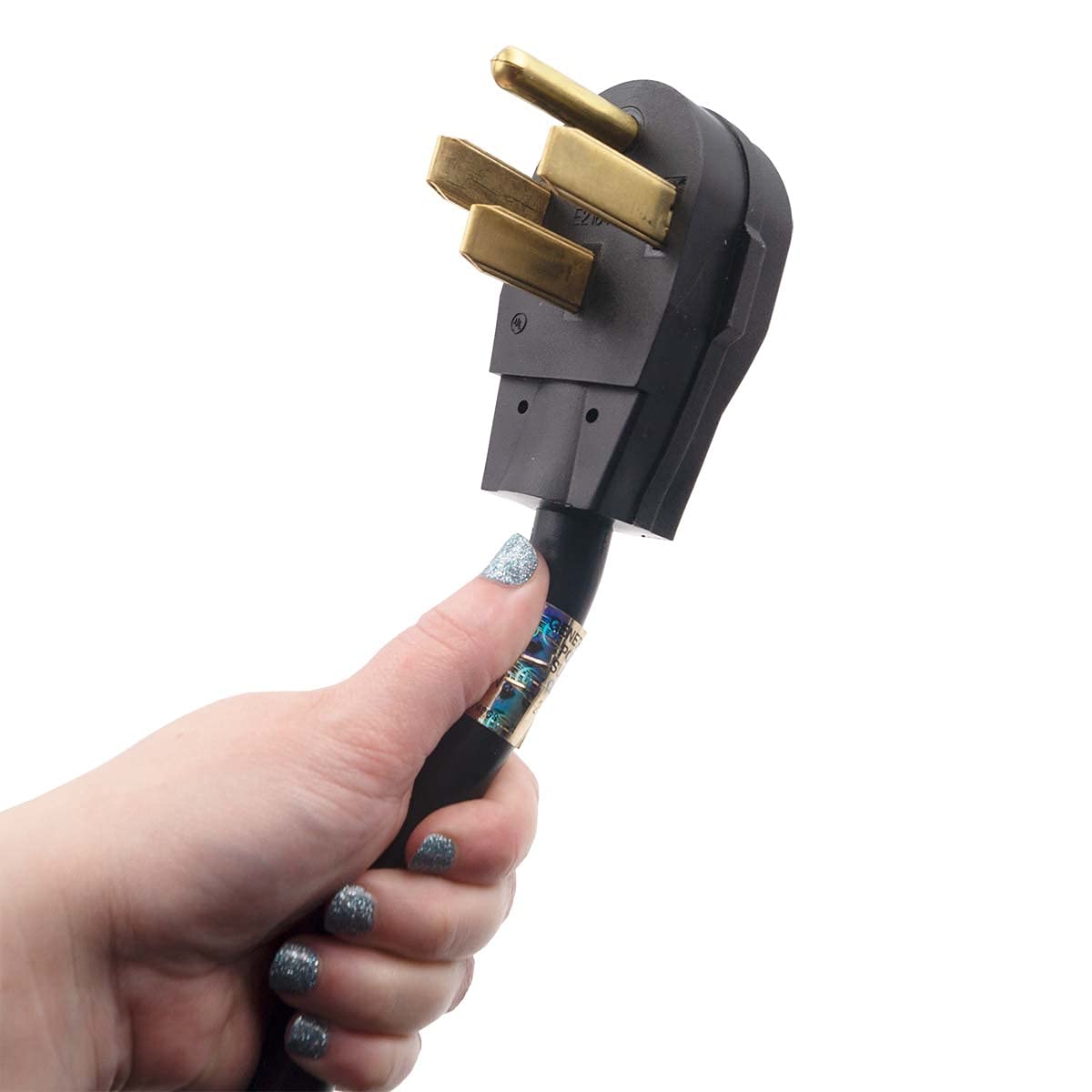 Supplying Demand 4 Foot Range Electrical Power Cord 4 Prong Wire 40 Amp 250 Volt - Image 3