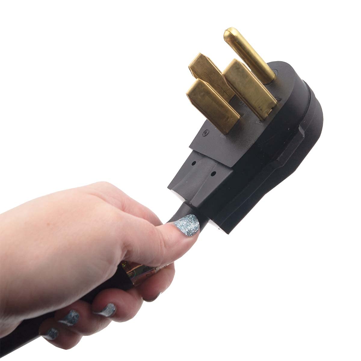 Supplying Demand 4 Foot Range Electrical Power Cord 4 Prong Wire 40 Amp 250 Volt - Image 4