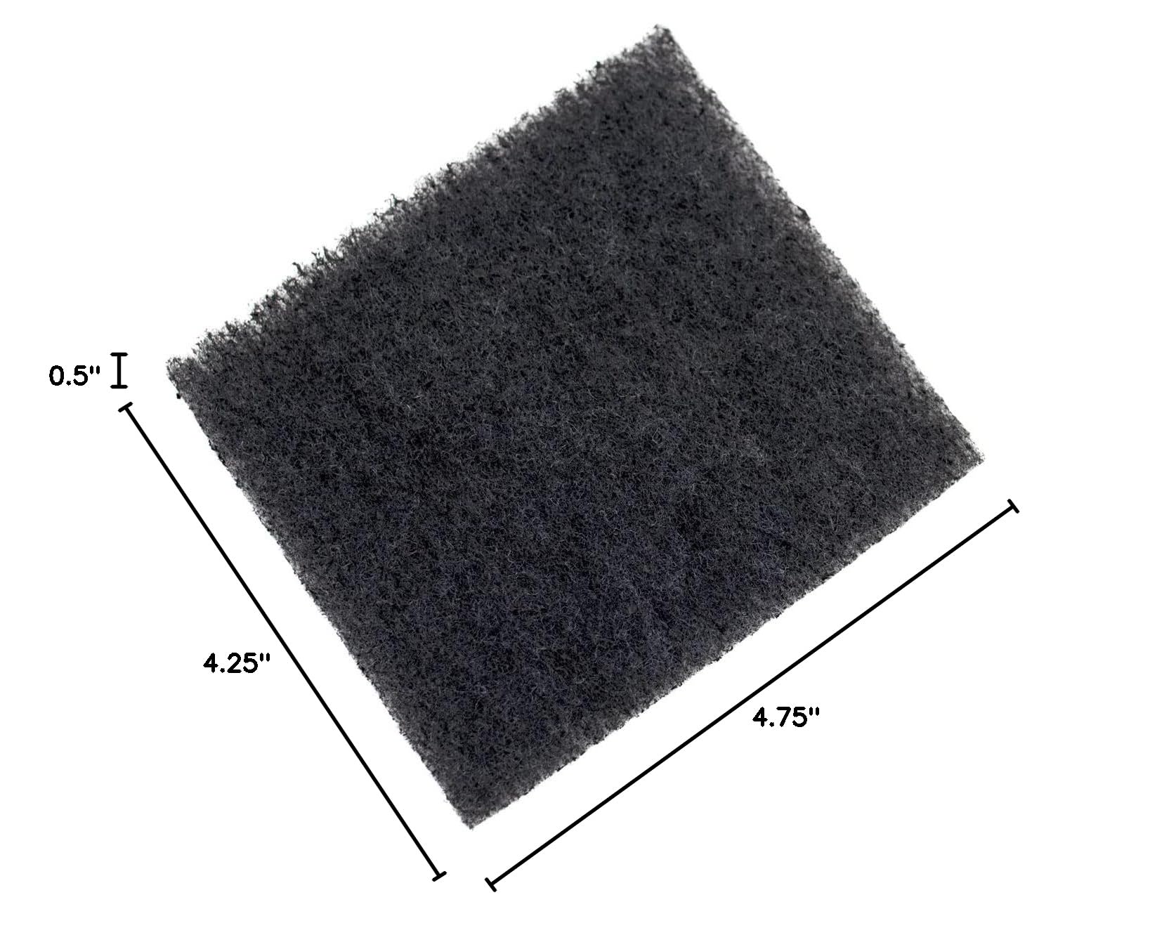 Supplying Demand 4151750 554358 Trash Compactor Charcoal Air Filter Replacement 4-1/4 x 4-3/4 x 1/2 Inches - Image 6