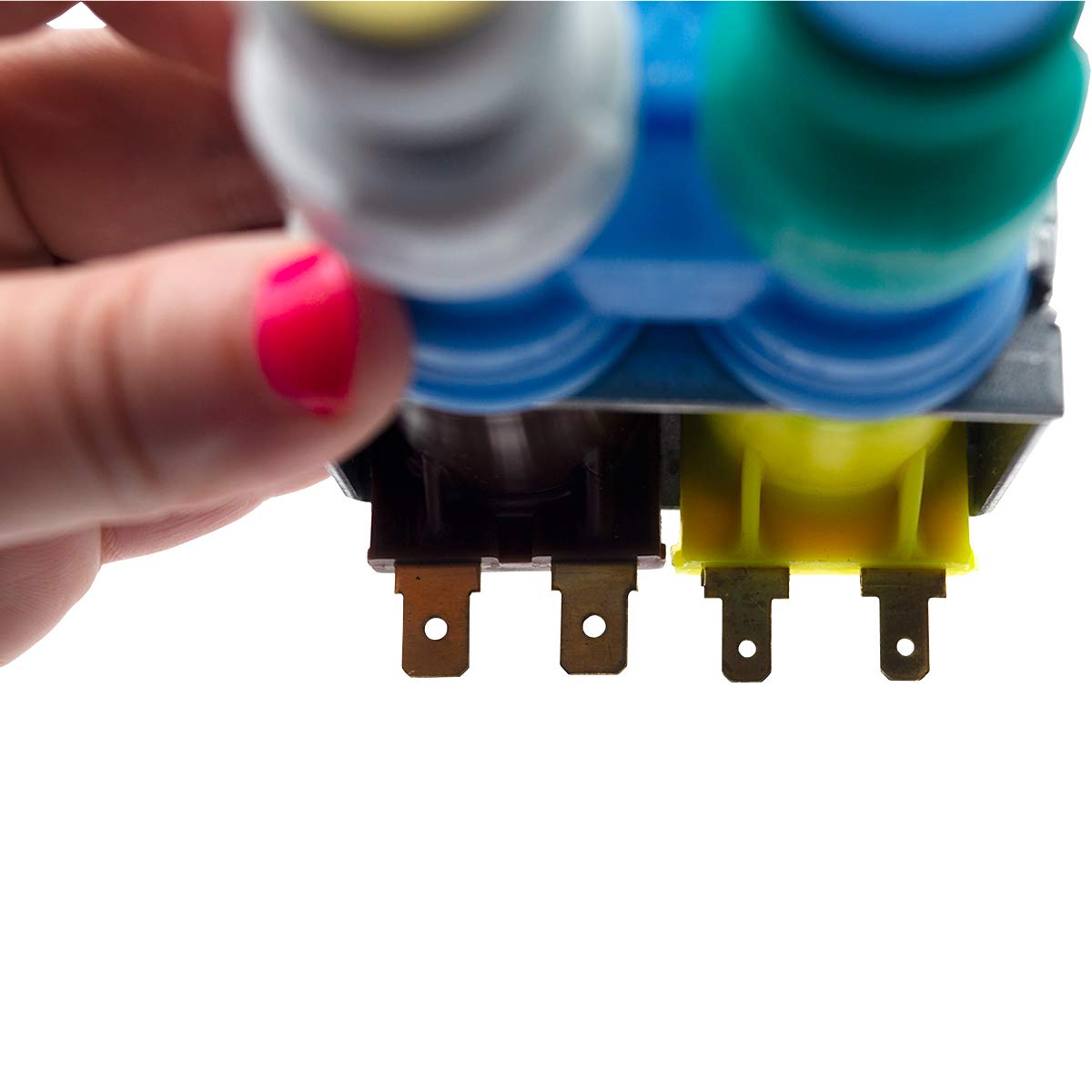 Supplying Demand 67006531 1187394 Refrigerator Dual Water Inlet Valve Replacement - Image 4