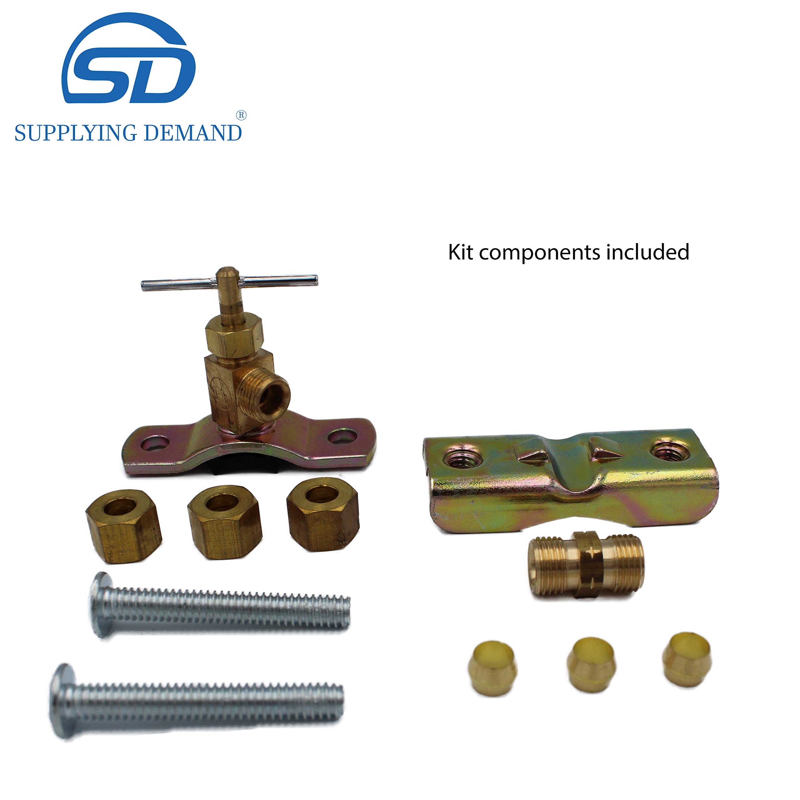 Supplying Demand CIM25 25 Feet Copper Refrigerator Ice Maker Water Line Kit - Image 3