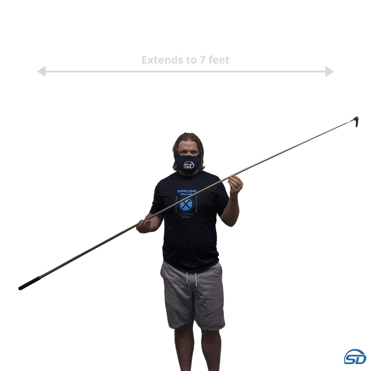 Supplying Demand FPP-1 FPP1 Telescopic Filter Puller Pusher Tool with Magnet for HVAC Maintenance 12 Inches to 7 Feet - Image 6