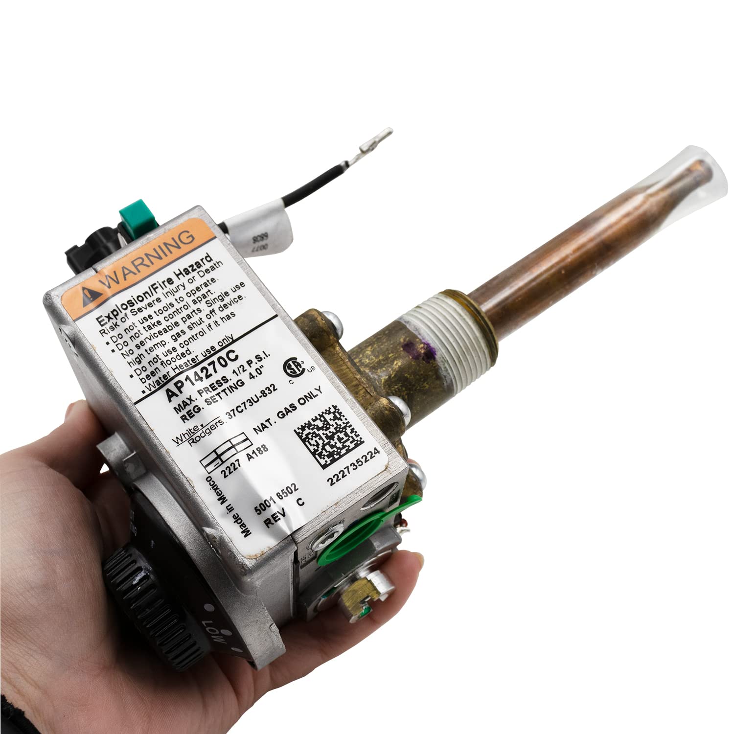 Supplying Demand SP21195C SP20303D Water Heater Gas Control Thermostat Natural Gas Model Specific Not Universal - Image 9