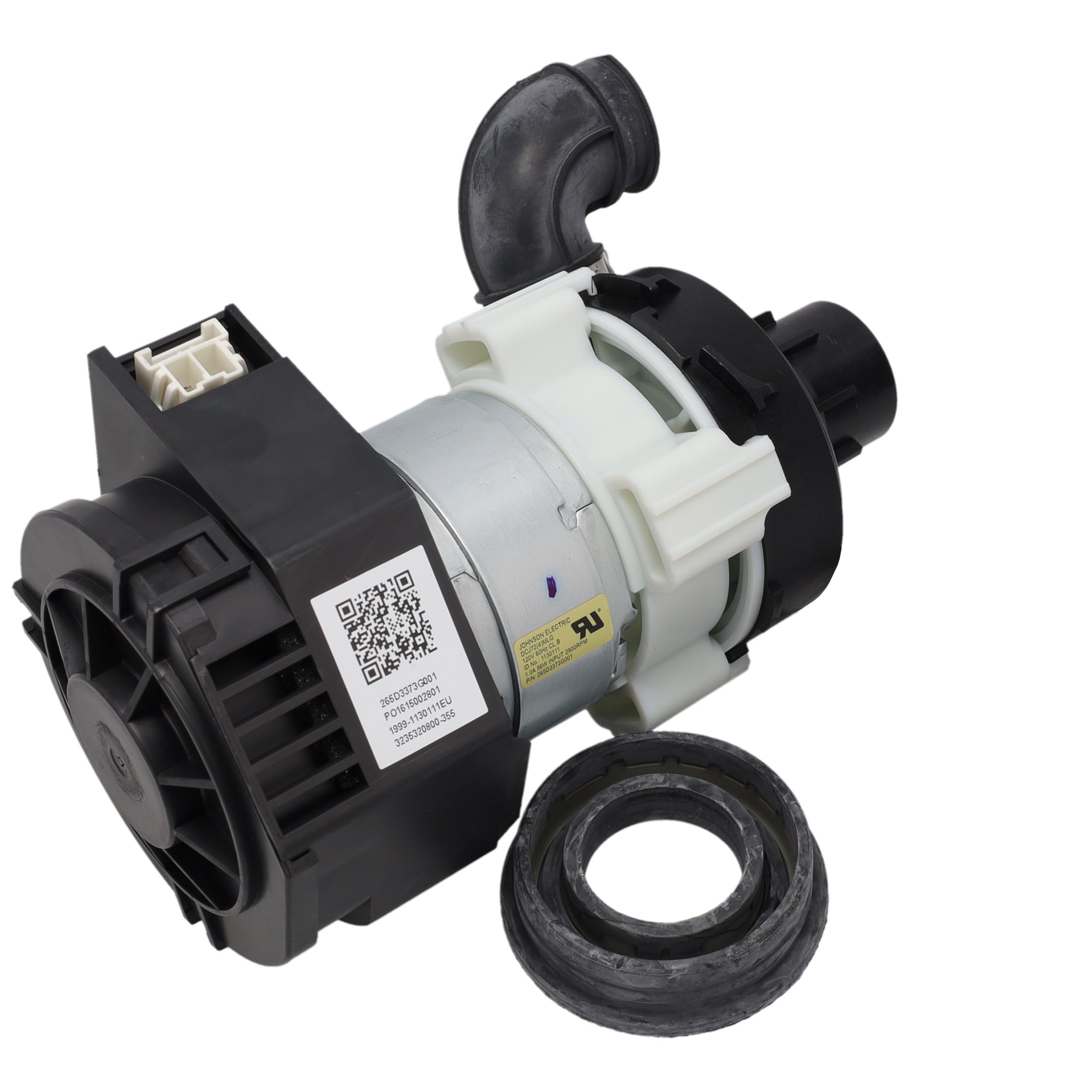 Supplying Demand WD19X25700 WD19X25460 Dishwasher Wash Pump Assembly Replacement Service Kit - Image 5